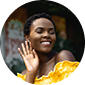Smiling girl girl